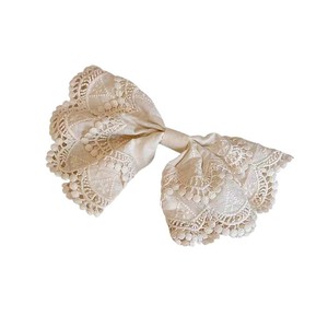 Pinza para el <span class=keywords><strong>Cabello</strong></span> <span class=keywords><strong>con</strong></span> Lazo de Tela Estilo Coreano para Mujer, Diseño Elegante Hecho a Mano de Alta Gama para <span class=keywords><strong>Cabello</strong></span> Fino - Product Image 5