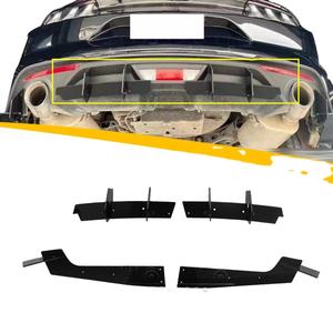 Pièces automobiles de fabrication industrielle, diffuseur d'air arrière en plastique et fibre de carbone pour <span class=keywords><strong>Ford</strong></span> Mustang 2018 2019 2020 2021 <span class=keywords><strong>2022</strong></span> - Product Image 1