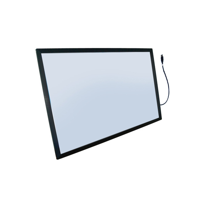 Factory Price New LeadingTouch 32/43/46/50/55/65/75/86 Inch 20-Point Overlay Kit LCD Panel Kiosk USB Driver-Free IR Touch Frame