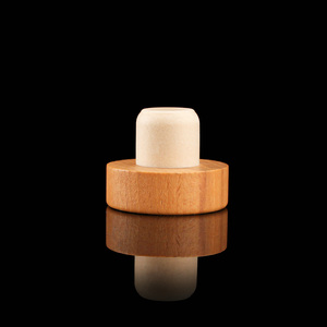 <span class=keywords><strong>Bouchon</strong></span> en liège synthétique en forme <span class=keywords><strong>de</strong></span> T avec couvercle en bois, finition lisse, <span class=keywords><strong>pour</strong></span> bouteilles <span class=keywords><strong>de</strong></span> champagne et <span class=keywords><strong>de</strong></span> whisky, accessoires <span class=keywords><strong>de</strong></span> bar haut <span class=keywords><strong>de</strong></span> gamme - Product Image 4