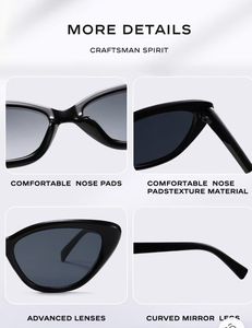 Betaalbare luxe zonnebrillen in Instagram-stijl, metaaldesign, 2025 nieuw trendy streetstyle, veelzijdig en afslankend - Product Image 3