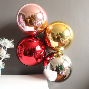 Boules <span class=keywords><strong>de</strong></span> <span class=keywords><strong>Noël</strong></span> brillantes personnalisées <span class=keywords><strong>de</strong></span> 20 cm, boules <span class=keywords><strong>de</strong></span> <span class=keywords><strong>Noël</strong></span> géantes en plastique, décorations suspendues pour arbre <span class=keywords><strong>de</strong></span> <span class=keywords><strong>Noël</strong></span> - Product Image 2