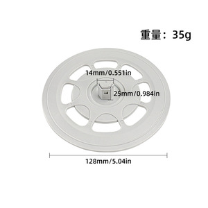 Soporte para Mopa Roborock de 128 mm, Plástico, Compatible con P20 Pro, P20 Ultra, P10S, QrevoS, Uso Doméstico - Product Image 1