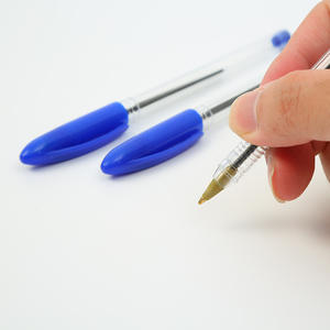 Stylos à bille en gros - Stylos promotionnels bon marché, transparents, pour l'école, le bureau, fournisseur de stylos en plastique en vrac - Product Image 3