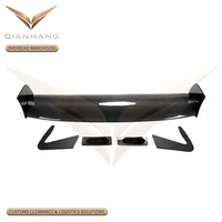 Aileron de coffre universel en fibre de carbone FRP style Volte pour GTR, Ford Mustang, Toyota GT86, Subaru BRZ