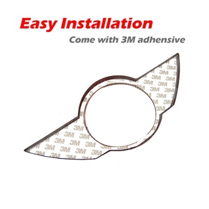 Cover Adesiva per Logo <span class=keywords><strong>Mini</strong></span> <span class=keywords><strong>Cooper</strong></span> in Vera Fibra di Carbonio Carmon, Copertura Alette per <span class=keywords><strong>Mini</strong></span> <span class=keywords><strong>Cooper</strong></span> R60 R61 JCW, <span class=keywords><strong>Accessori</strong></span> <span class=keywords><strong>Mini</strong></span> <span class=keywords><strong>Cooper</strong></span> - Product Image 5