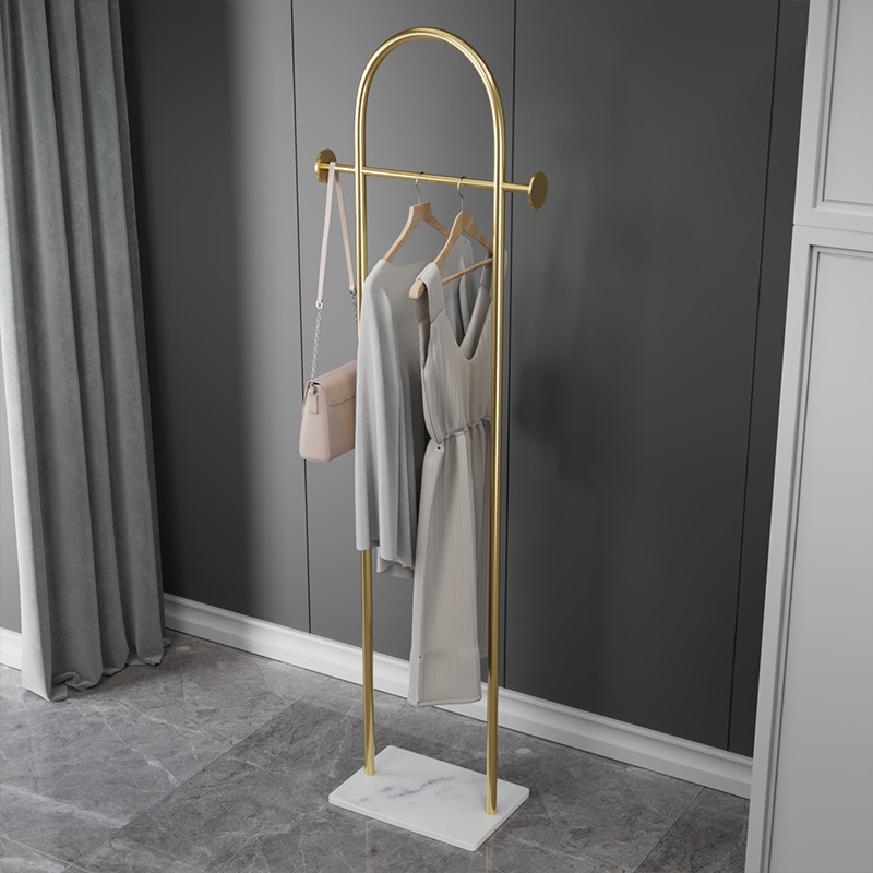 Metal Coat Rack Entryway Standing for Hat Jacket Coat Hanger Rack in Living Room Bedroom Hall
