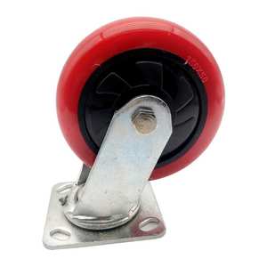 Chinesische Fabrik Industrie-Rotguss-Rollen mit Bremsen, 4 Zoll, 5 Zoll, 6 Zoll, 8 Zoll Universal-Lenkrollen - Product Image 3