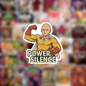 54 Pezzi Nuovi Adesivi Graffiti Cartoon di One Punch Man Stagione 3 per Decorazione Bagagli e Bottiglie, Adesivi Anime Giapponesi - Product Image 5