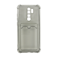 Coque de portable à fente pour Xiaomi, étui de protection anti-choc à quatre coins, pour Redmi Note 8 Pro, coque souple transparente