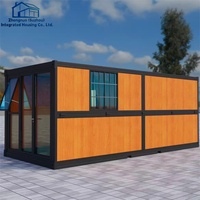 ZN Maison Conteneur Pliante à Installation Rapide, Abri d'Urgence, Maison Préfabriquée Pliable pour Clinique de Secours en Cas de Catastrophe
