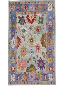 Luxury Modern Wool Oushak Carpet Hand Knotted Turkish Area Rug Custom Design Eco-friendly Non-Slip for Home Hotel Office - Product Image 1