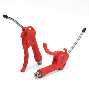 Pistola ad Aria Compressa Economica e Innovativa con Punta in Plastica Rossa per Kit Sospensioni Pneumatiche - Product Image 1
