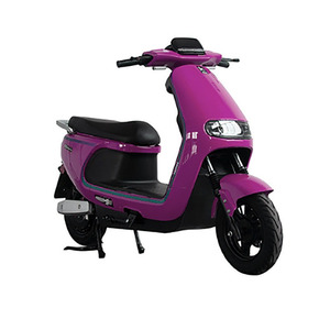 Purple <b>Electric</b> Motorcycle Underbone Cub <b>Bike</b> <b>1000W</b> Adult Two Wheels Scooter with Headlight - Product Image 1