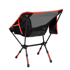 New Design Outdoor Camping Hiking Breathable Foldable Chair Height Adjustable Camping Chair - Product Image 4