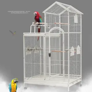 Jaula de Lujo para Aves Grandes, Fácil de Montar, de la Fábrica Aimo Pet, Venta al por Mayor, para Loros y Cacatúas - Product Image 1