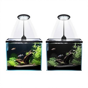 Lampe <span class=keywords><strong>LED</strong></span> à clip pour <span class=keywords><strong>aquarium</strong></span>, haute fidélité des couleurs, spectre complet, pour la croissance des <span class=keywords><strong>algues</strong></span>, idéale pour petits aquariums et décorations de bureau - Product Image 2