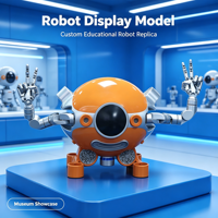 Modèle de robot éducatif personnalisé pour exposition