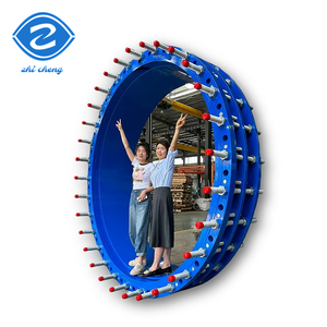 Dn2800 Junta de desmontaje de gran diámetro Compensador de plomería Brida doble Di Hierro dúctil - Product Image 1