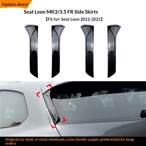 Calcomanía Lateral para <span class=keywords><strong>SEAT</strong></span> <span class=keywords><strong>Leon</strong></span> MK3/3.5 <span class=keywords><strong>FR</strong></span> 2012-2021, Diseño Geométrico para Ventana de Coche, Tipo Adhesivo, Modificación Exterior - Product Image 5