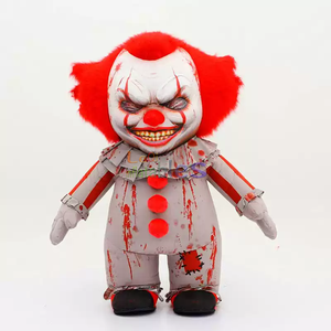 Vente flash - Décoration gonflable de <span class=keywords><strong>clown</strong></span> effrayant pour Halloween - Costume de mascotte de personnage de dessin animé gonflable pour adultes - Product Image 4