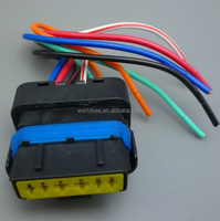 Connecteur de faisceau de câblage FCI 6 broches/voies pour soupape d'accélérateur automobile, prise de soupape d'accélérateur pour Renault Peugeot Citroën