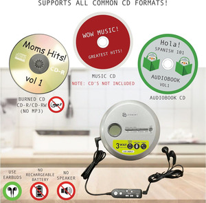 Reproductor de <span class=keywords><strong>CD</strong></span> portátil Tocadiscos portátil inteligente <span class=keywords><strong>Cassette</strong></span> de grabación de <span class=keywords><strong>CD</strong></span> Reproductor de <span class=keywords><strong>CD</strong></span> de <span class=keywords><strong>radio</strong></span> - Product Image 6