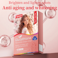 Capsules de glutathion DHOP, complément de glutathion, capsules de glutathion avec collagène de poisson