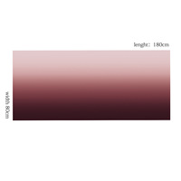 2025 Hijab Long Femme en Satin Style Sportif Premium, Modèle Printemps-Été Couleur Dégradée, Châle Écharpe