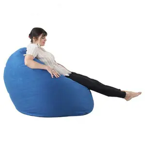 गर्म बिक्री beanbag सस्ती कोने बीन बैग दौर आलसी लड़का सोफे कुर्सी