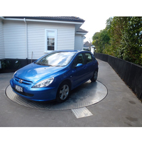 Plateforme tournante de garage pour voiture de 4 à 7 m de diamètre, 360 degrés, plateforme rotative extérieure, présentoir de voiture, plateau tournant automatique