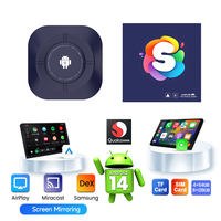 Carlinkit Supplier Tbox 128Gb 6 en 1 Dual Channel Wireless Carplay Ai Box Android 14 6115 Gps Phone Screen Mirror Link Car Play