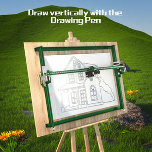 เครื่องแกะสลักเลเซอร์ตัดไม้ 30 มม. ซูมโฟกัส 0.04*0.06 มม. เครื่องตัดเลเซอร์ไดโอด สำหรับไม้ โลหะ อะคริลิก MDF พลาสติก - Product Image 4