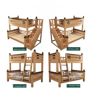 Litera Separable de Madera para Niños con Escalera, Litera Moderna Desmontable, Sólida y Duradera para Adultos, Venta al por Mayor - Product Image 5