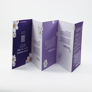 Póster Plegable Clásico con Impresión Offset, Servicio de Logotipo Personalizado, Tratamiento de Laminación para Marketing de Marca Empresarial - Product Image 2