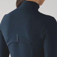 Veste de yoga pour femmes, fermeture éclair intégrale, respirante, en toile, vêtements de sport pour l'entraînement, la salle de sport, la course à pied, de haute qualité, coupe ajustée, imperméable, coupe-vent