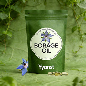 Cápsulas de gel suave de GLA de alta calidad y alta potencia CON vitamina E, que apoyan la salud de la piel y la resistencia a la inflamación. - Product Image 1