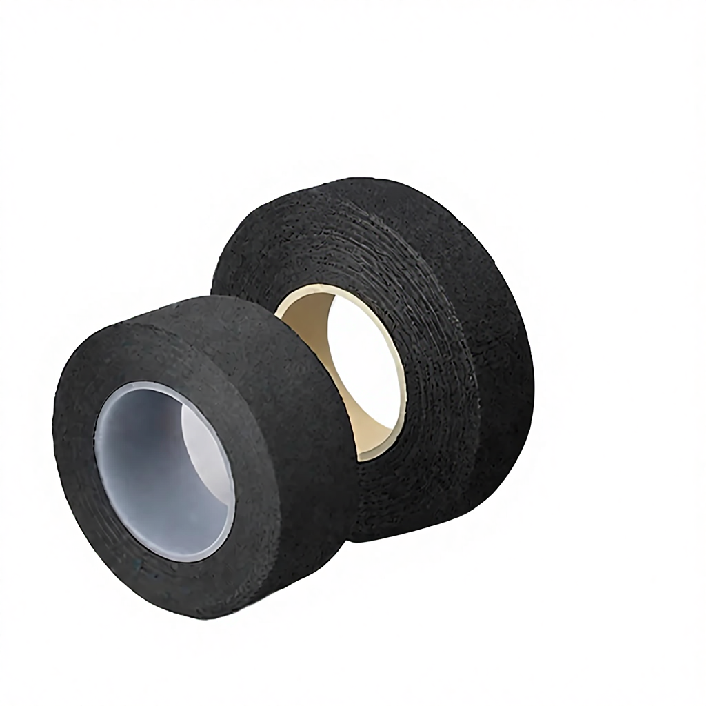 Automotive Velvet Cloth Wire Harness Tape High Temperature & Low Noise 300 Thickness PET Fleece Fabric 19mm/25mm Bulk Purchase