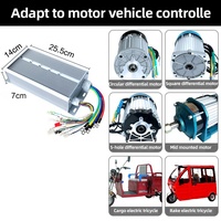 Contrôleur de moteur intelligent 48V 60V 72V 1500W de haute précision pour vélos électriques et scooters