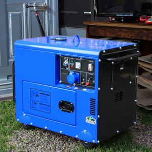 Siêu im lặng xách tay máy phát điện diesel tự động mở khung 4Kw ba giai đoạn điện 110V 220V 380V 50/60Hz tần số 240V ATS - Product Image 2