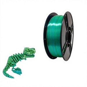 LEVIGOR Filament d'impression 3D PLA Soie 1,75 mm Vert Dégradé Bicolore Écologique Préféré pour le Moulage Créatif - Product Image 3