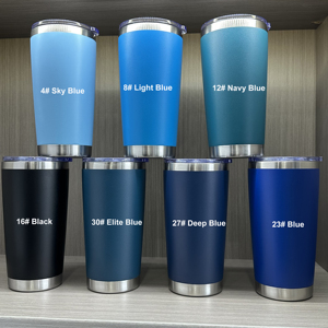 33 Colores Disponibles, Taza de Viaje de 20 oz, 100% a Prueba de Fugas, Vaso Térmico de Doble Pared con Aislamiento al Vacío, Estilo Yetys - Product Image 5