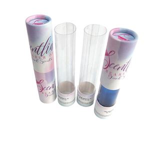 High Quality PVC Window Paper Cosmetic <b>Product</b> Cylinder Material Four-Color Printing for Essential Oil Tube Package - Product Image 6