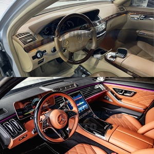 ชุดแต่ง W221 อัพเกรดเป็น <span class=keywords><strong>W223</strong></span> สำหรับรถเบนซ์ S-class W221 เป็น <span class=keywords><strong>W223</strong></span> <span class=keywords><strong>Maybach</strong></span> ชุดแต่งภายในและภายนอกครบชุด 1:1 พร้อมไฟหน้า LED - Product Image 5