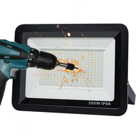 Reflector de Aluminio para Exteriores, 100W, 9000lm, con Carcasa Blanca o Negra Opcional, IP66 Impermeable, Alta Calidad, Precio al por Mayor