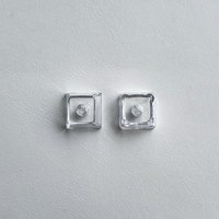 Capuchons de clavier mécanique PBT personnalisés avec logo, style anime, profil Cherry MOA OEM R4 1U, pour clavier, avec fonction clicker anti-stress, cadeaux