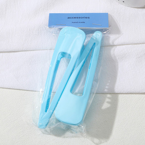 Grosir sederhana Makeup klip dengan aksesoris gadis musim panas sisi warna-warni rambut klip Suit - Product Image 4