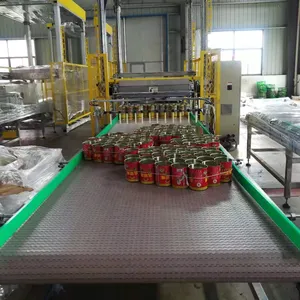 Otomatis kaleng kosong palletizer mesin untuk makanan dan minuman kaleng