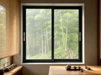 Fenêtres coulissantes en verre à haute efficacité énergétique, fenêtre coulissante en alliage d'aluminium pour les constructeurs, appartements