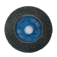 Disques abrasifs de 115mm Disque à lamelles en plastique pour le polissage de l'acier inoxydable